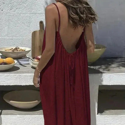 Sleeveless Lounge Maxi Dress