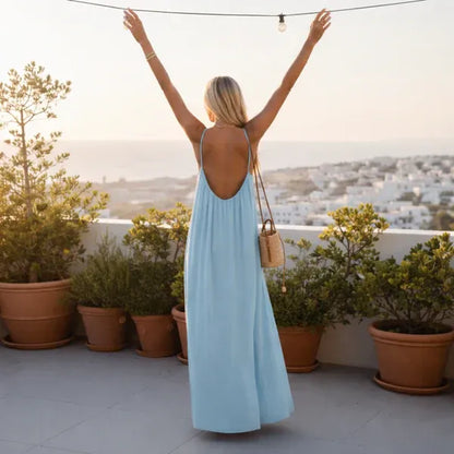 Sleeveless Lounge Maxi Dress